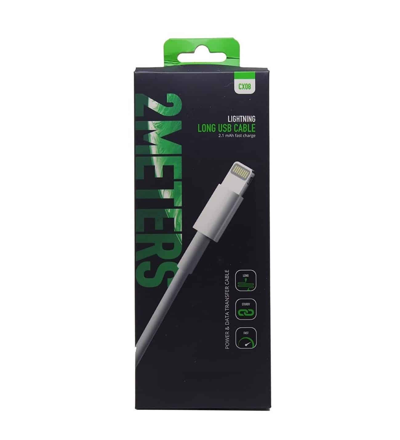 Powerway BX08 2 metre Lightning kablo ürün fotoğrafı