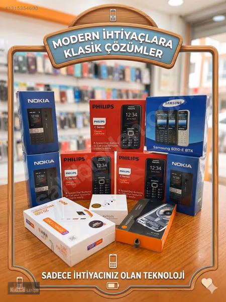 Asker & Yaşlı Kullanıcı Telefonları ürün fotoğrafı