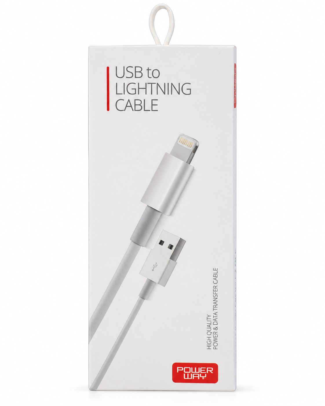 Powerway 2A standart Lightning kablo ürün fotoğrafı